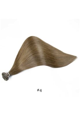 20 inch Pre-Bonded*(Keratin) Hair Extensions (Flat) shape 100g/pack