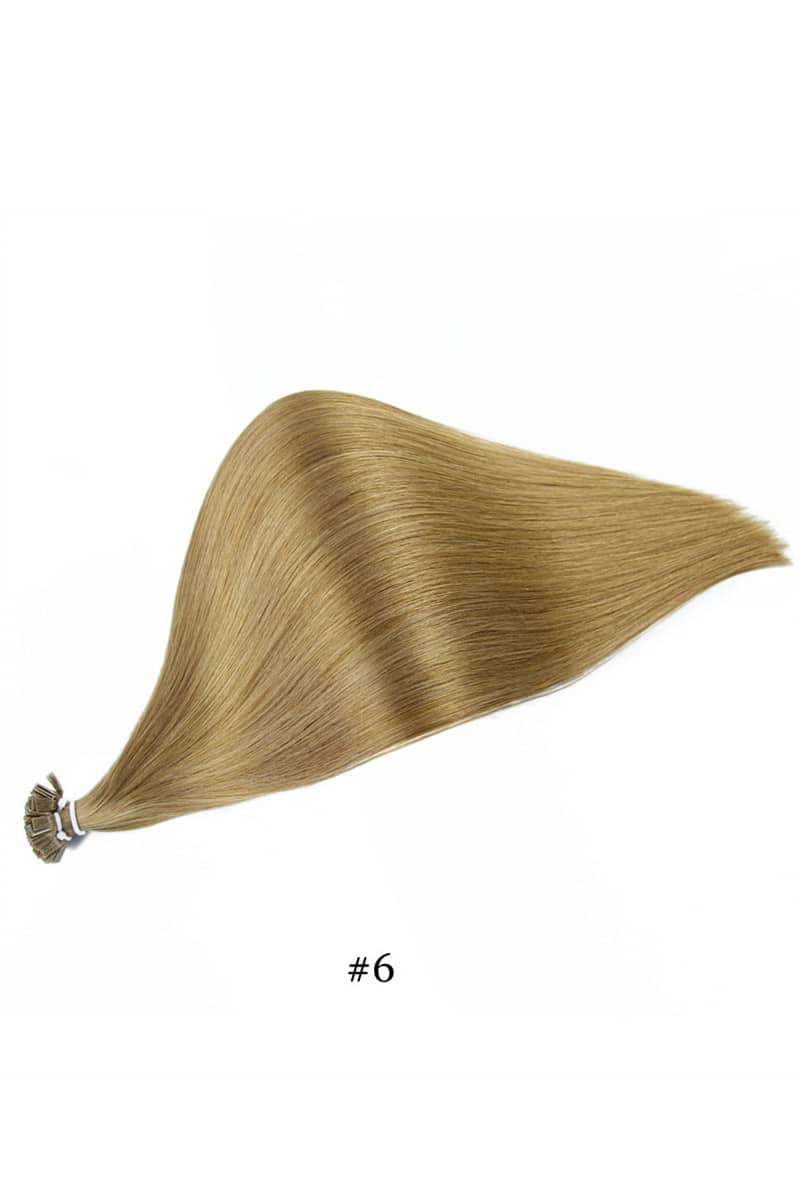 14 inch Pre-Bonded*(Keratin) Hair Extensions (Flat) shape 100g/pack ...