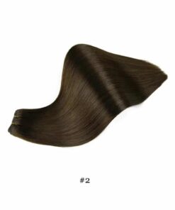 18 Inch Machine Weft Hair Extensions 100g/pack