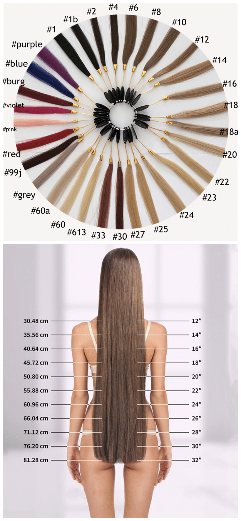22 Inch Clip In Hair Extensions 100g/pack – Top Hair Extension